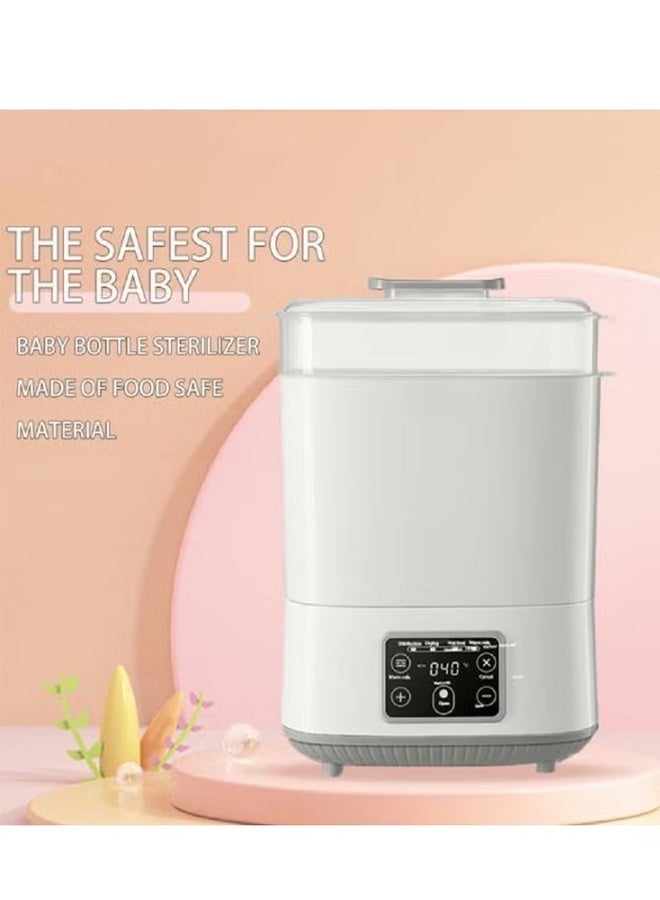 تاختيلا معقم زجاجة الطفل، 5 في 1 معقم زجاجة الطفل، مدفئ زجاجة لحليب الطفل ومكسرات زجاجة الطفل معقم ومجفف زجاجة الطفل زجاجات، أشياء الطفل ومكسرات مضخة الثدي - Image 3