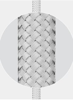 Momax Momax Flow 100W USB-C to USB-C 3m Braided Cable, Fast Charging, and Data Transfer, White  - Image 3