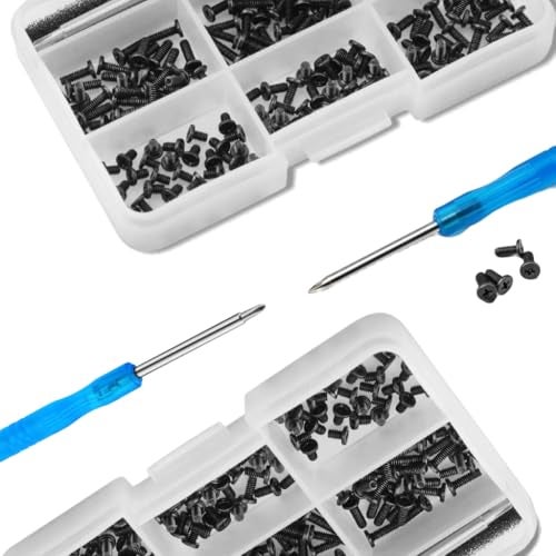 Mcsher 180Pcs M2 Laptop Repair Screw Kit,6 Sizes（M2x3/4/5/6/8/10mm，for SSD HDD DVD Drive Replacement， Most Laptop Models & Internal Hardware Fix，with Screwdriver & Plastic Box - Image 3