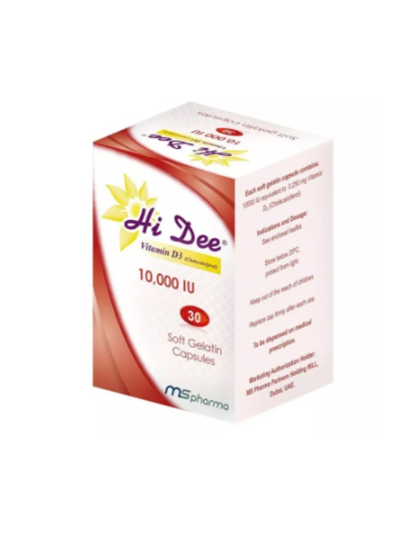 United HI DEE 10000 IU CAPSULES - Image 1