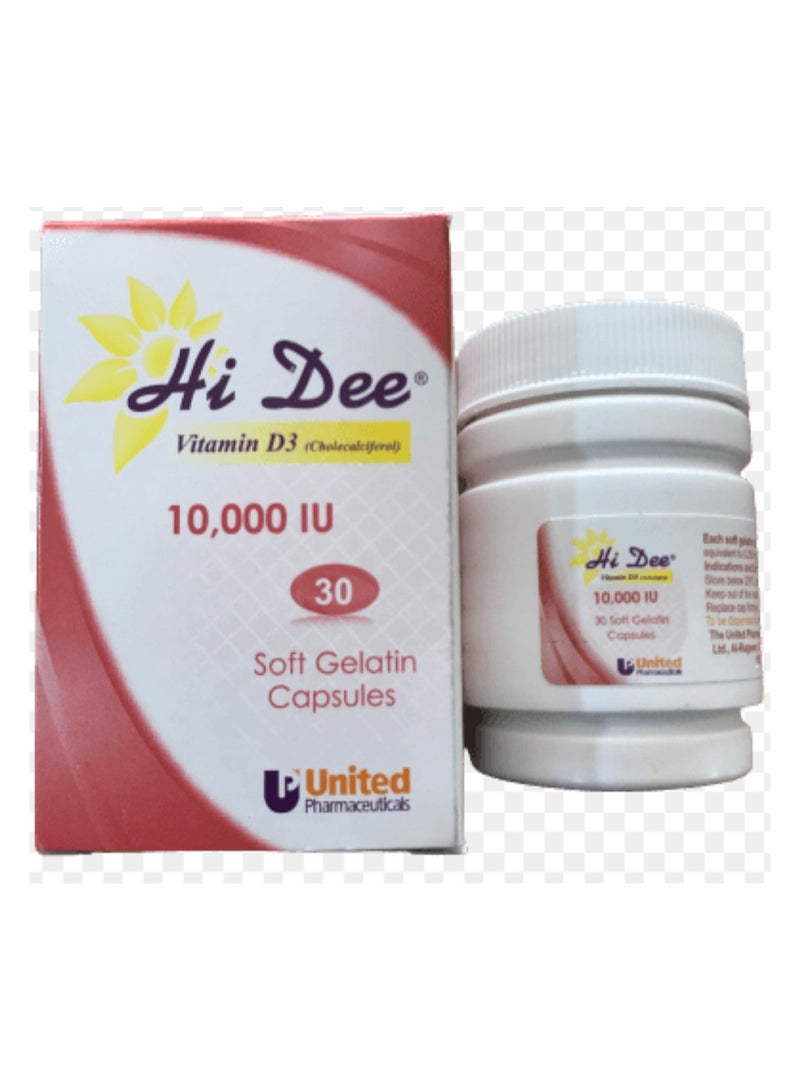 United HI DEE 10000 IU CAPSULES - Image 2