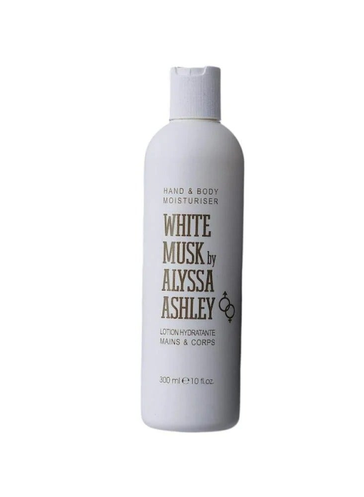 أليسا أشلي Alyssa Ashley White Musk Hand and Body Moisturizer - 2*300ml  (pack of 2) - Image 2