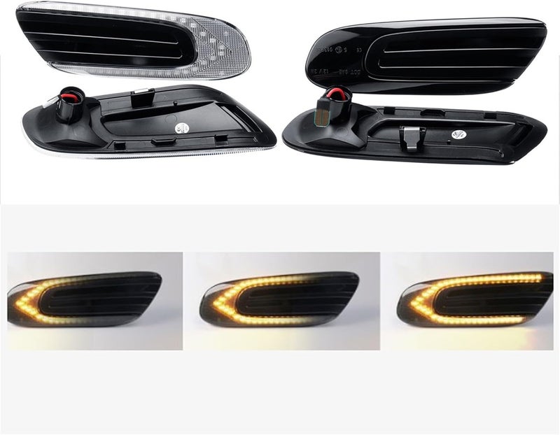 QASULER Dynamic Side Repeater Lamp for MINI COOPER - Image 3
