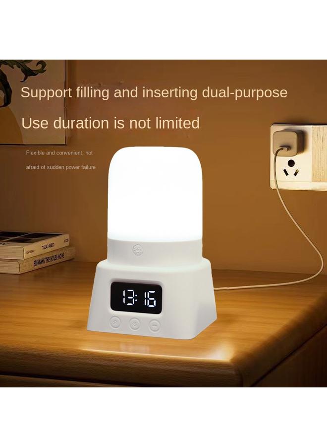 الأزرق جي دبليو مصباح طاولة جديد متعدد الوظائف في الغلاف الجوي بجانب السرير - Image 4