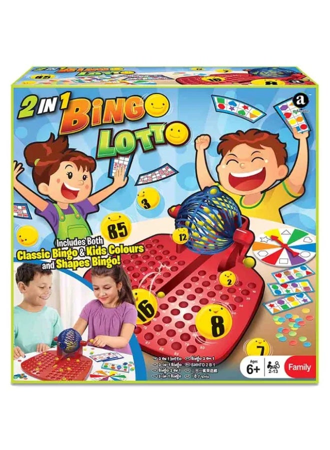 Ambassador 2-in-1 Bingo / 2-in-1 Bingo Lotto - Image 1