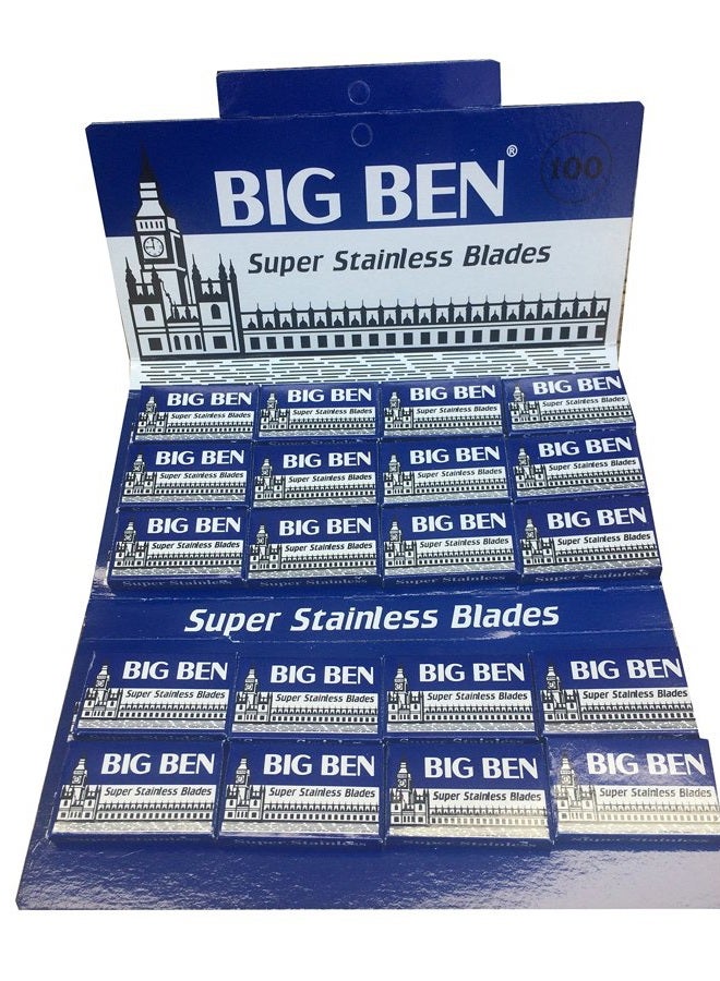 Lord 100 BIG BEN Super Stainless double edge razor blades - Image 1