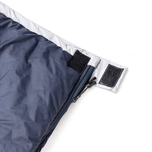 Tripole Camp Series Lightweight Sleeping Bag for Summer Camping and Hiking (Navy Blue) - Image 4