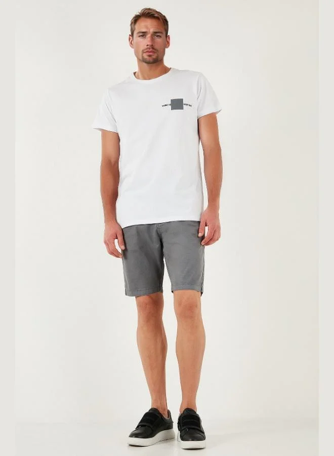 Buratti Buratti Cotton Slim Tapered Bermuda Shorts Men's SHORTS 4503S67SMILANO