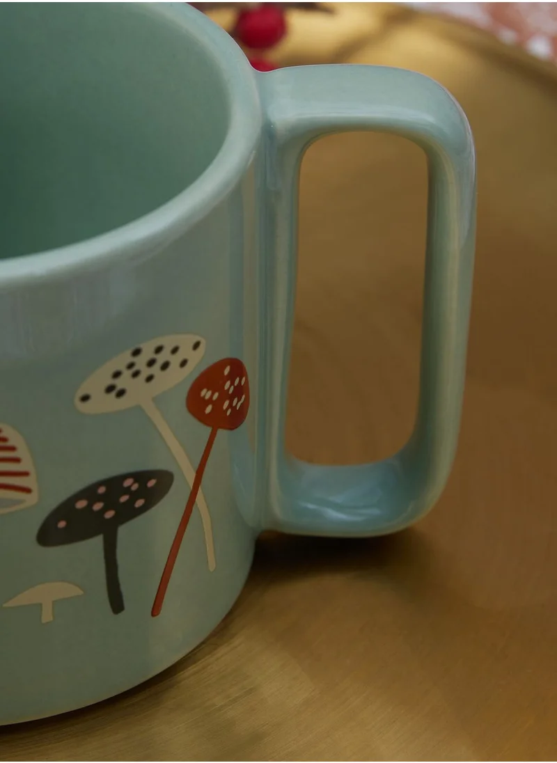 Pink Cactus Mushroom Mug