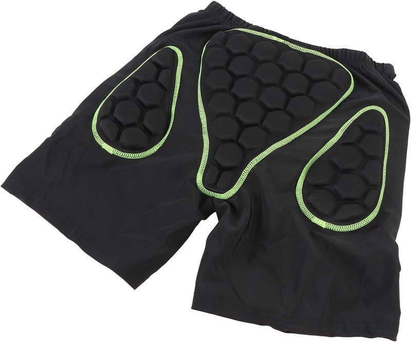 3D Contoured Padded Shorts, Advanced Shock Absorption for Tailbone, Hip, and Butt Protection, with Lightweight and Unisex Design for Skiing, Skating, Snowboarding, and - Image 3