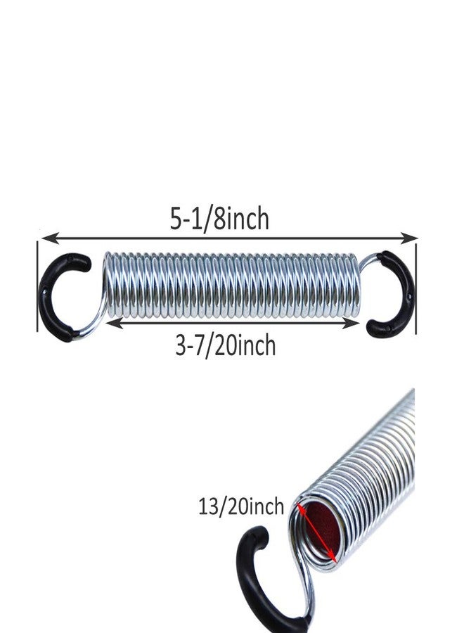 Yoogu 5-1/8 inch (Pack of 2) Overall Length Springs Replacement Recliner Sofa Chair Mechanism Tension Spring Parts - Image 5
