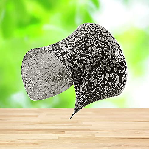 YouBella Jewellery Silver Plated Oxidised Cuff Bracelet Bangle for Women and Girls (Style 5) - Image 4