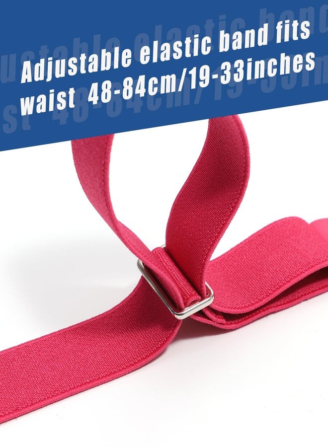 Kajeer Kids Boy Belt Youth BaseballSoftball Fastpitch Belts Adjustable Elastic Sports Uniform Belt for Kids Boys Girls(Pink) - Image 4