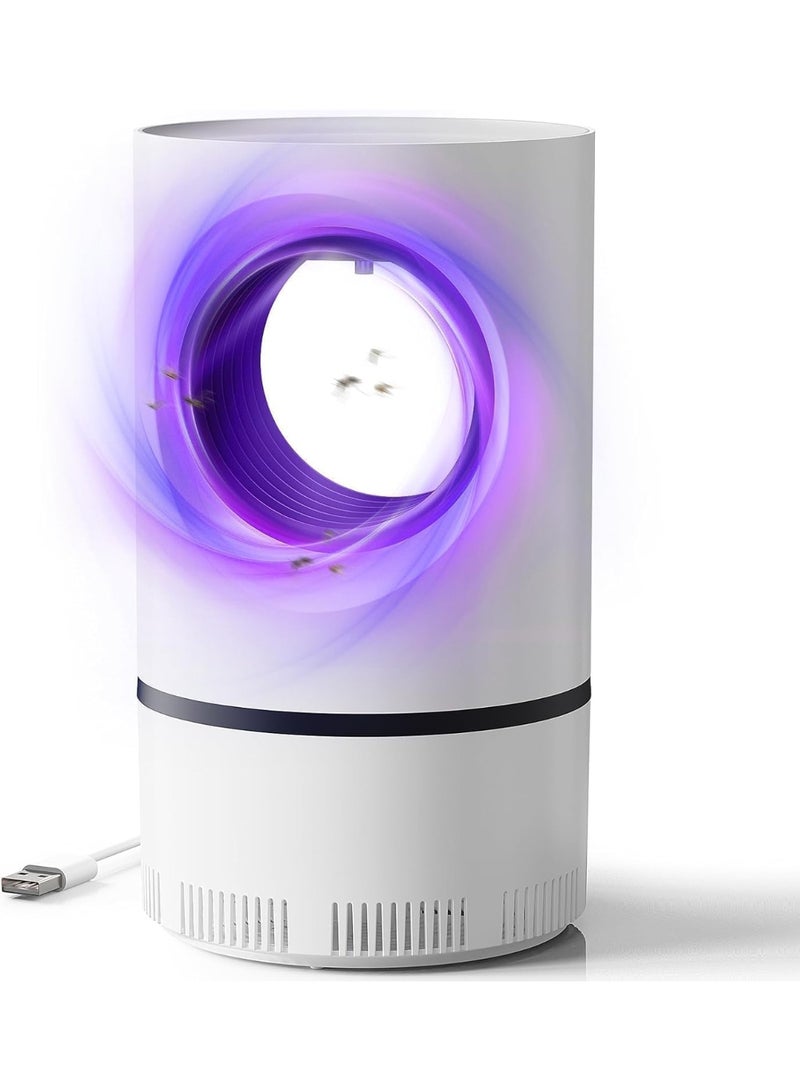 Bug Zapper Indoors, Fly Traps Indoor for Home Gnat Traps House Indoor, Bugs Trap with Super Strong Suction and Quiet Operation, for Outside,Patio,Backyard,Garden - Image 1