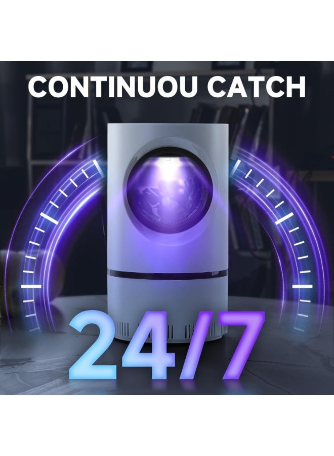 Bug Zapper Indoors, Fly Traps Indoor for Home Gnat Traps House Indoor, Bugs Trap with Super Strong Suction and Quiet Operation, for Outside,Patio,Backyard,Garden - Image 5