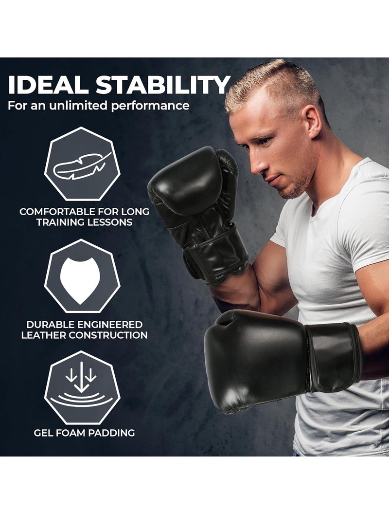 DAILYLIFE Unisex Boxing Gloves for Pro Training, Sparring, Muay Thai, Kickboxing, MMA, Fitness Workouts, and Heavy Bag Punching - Image 3