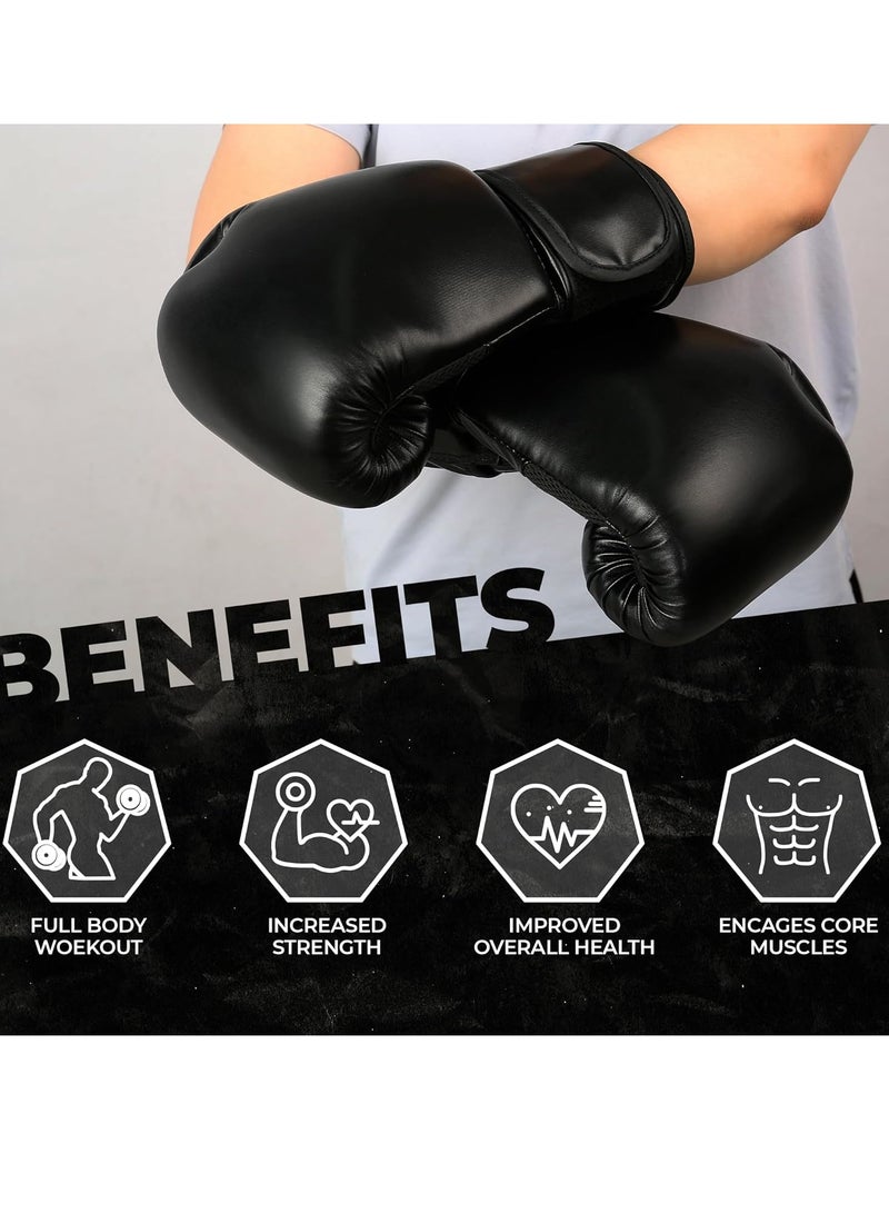 DAILYLIFE Unisex Boxing Gloves for Pro Training, Sparring, Muay Thai, Kickboxing, MMA, Fitness Workouts, and Heavy Bag Punching - Image 4