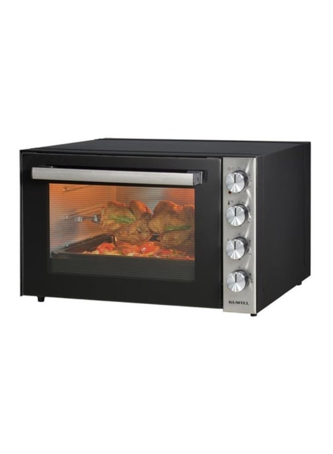 كومتيل فرن كهربائي كومتل 70 لتر – 2500 وات – مروحة توربو – 5 وظائف طهي – فضي – LX9645/22 - Image 2