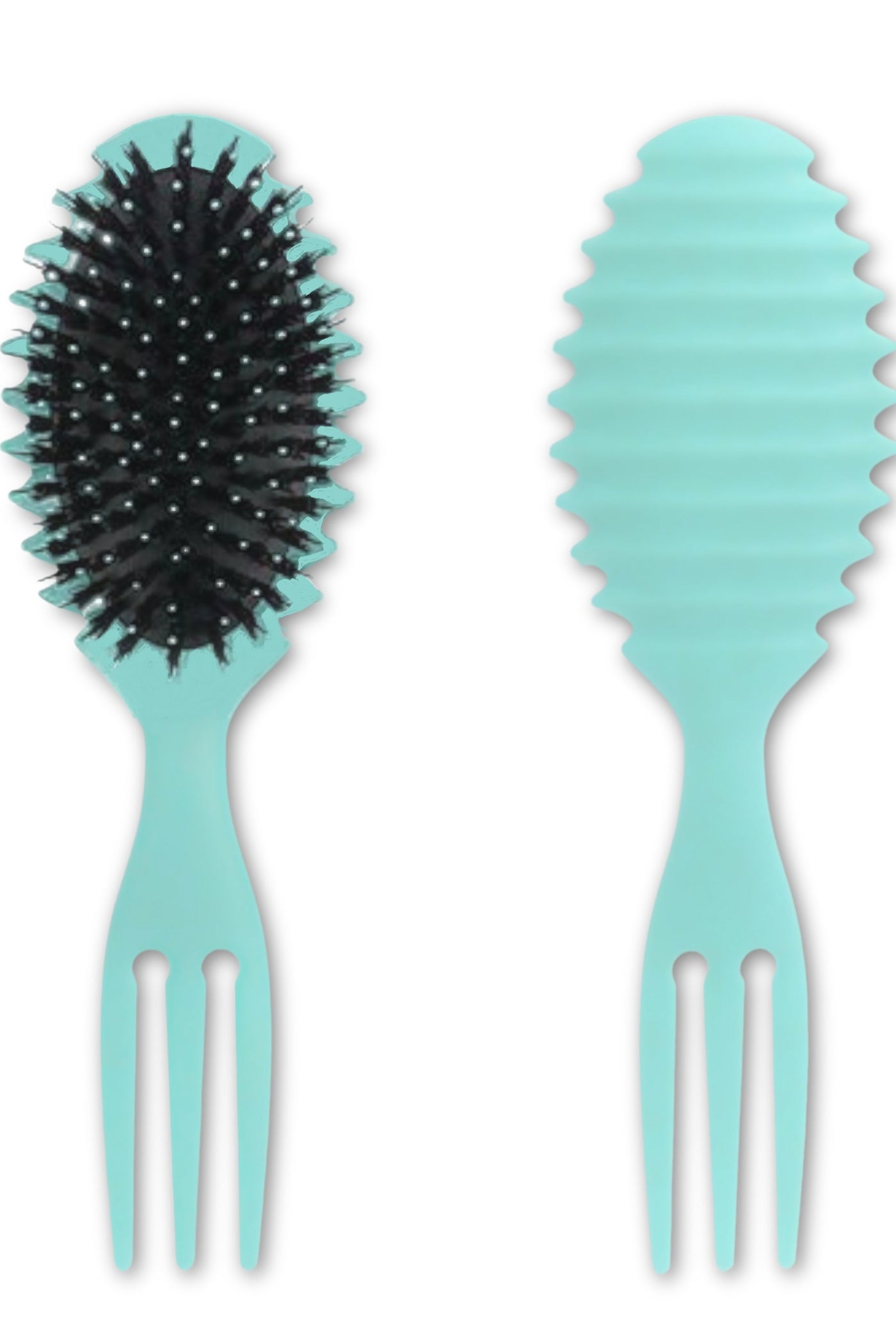 Curly Hair Detangler Brush - Blue Color