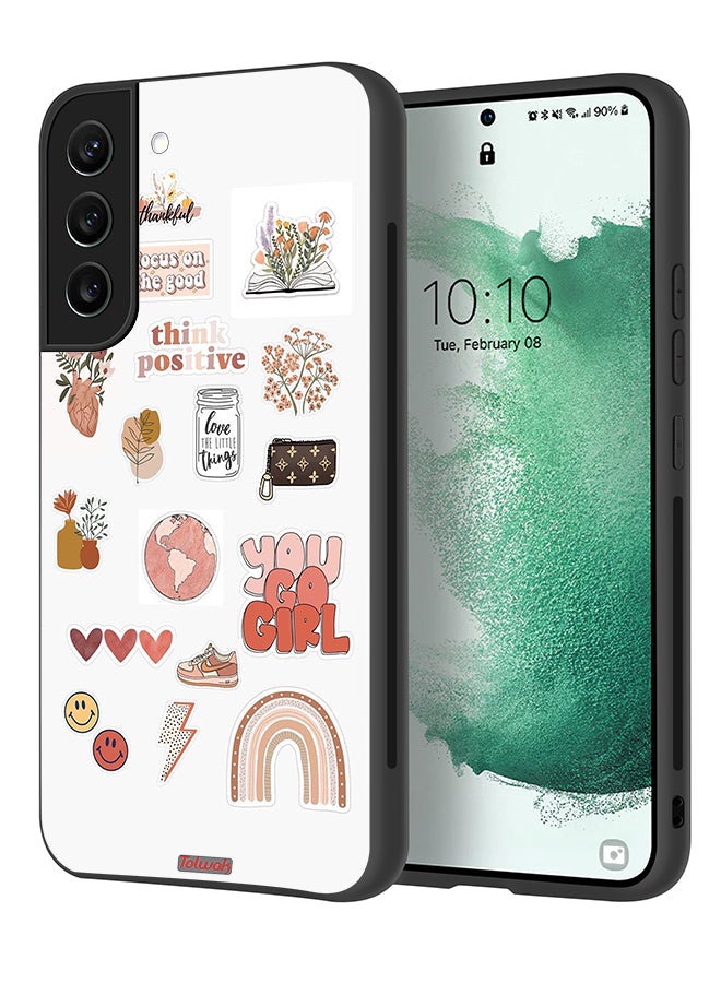 Tolwak Samsung Galaxy S22 5G Protective Case Cover You Go Girl - Image 1