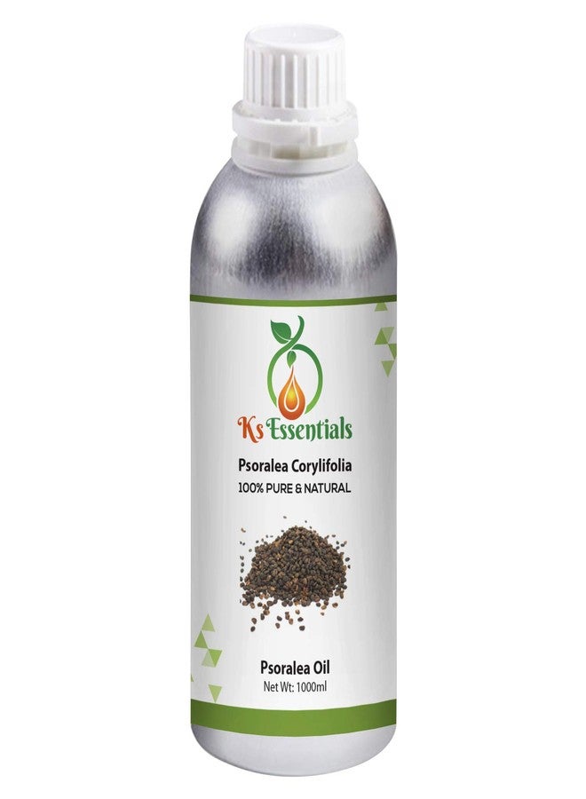 Ks Essentials 100% Pure Psoralea Oil (Psoralea corylifolia) Natural Therapeutic Grade 1000ml - Image 1