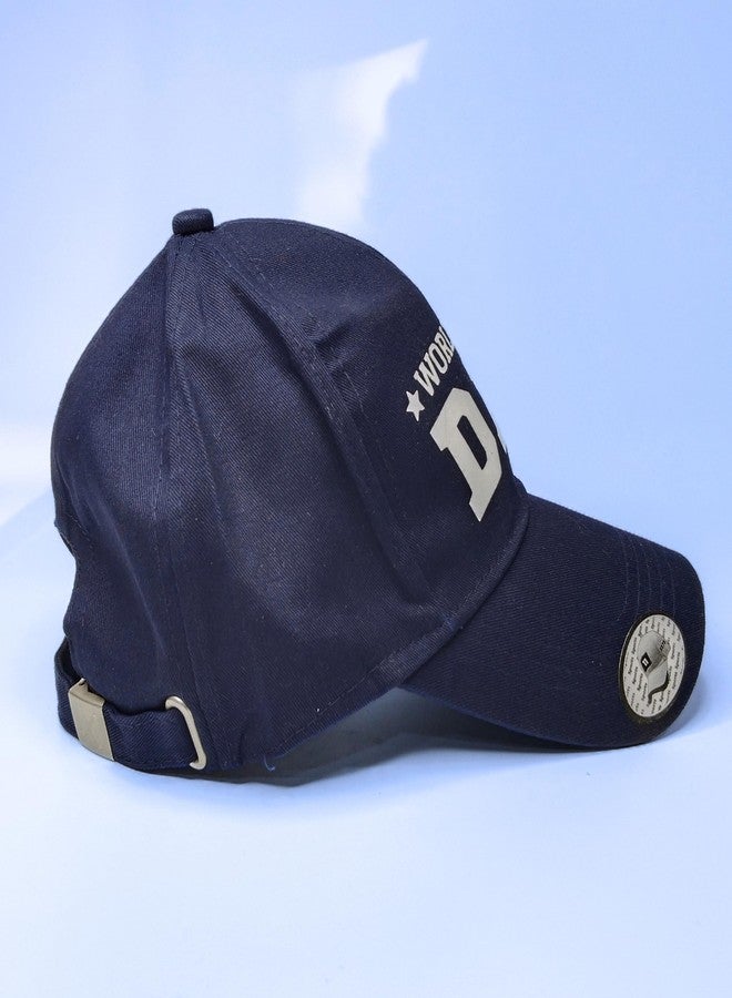 Gogirgit Cotton Baseball Cap, Dad Hat, Gift for Men, Fathers Day, Birthday, Christmas (in, Alpha, Free Size, World's Best Dad) - Image 4