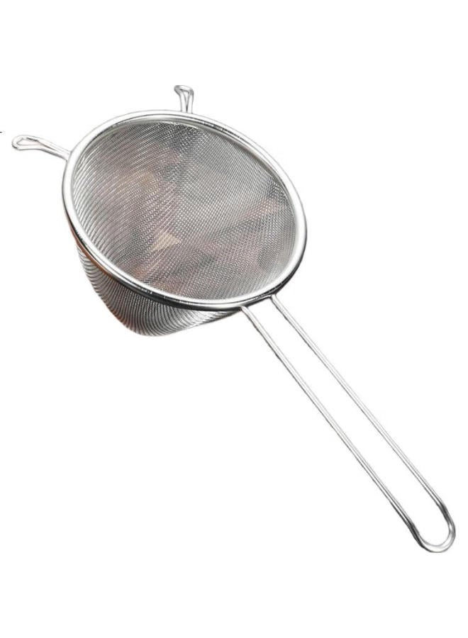 MAX COOK (ماكس كوك) مصفاة من الفولاذ المقاوم للصدأ 304 بشبكة 30، فلتر حليب الصويا، منخل دقيق للدقيق، 13 سم Mccu3415 - Image 1