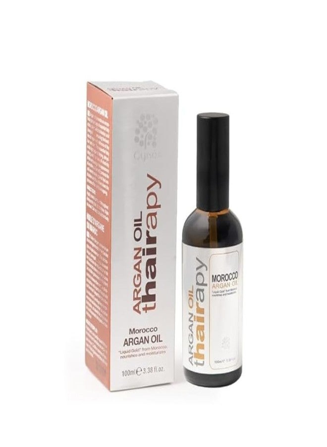 CYNOS Argan Oil Thairapy Moroccan Argan Oil 100ml | Liquid Gold from Morocco | Deep Nourishment & Moisture for All Hair Types | Smooth & Shiny Finish - Image 2