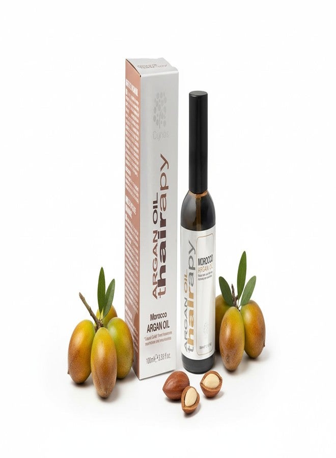 CYNOS Argan Oil Thairapy Moroccan Argan Oil 100ml | Liquid Gold from Morocco | Deep Nourishment & Moisture for All Hair Types | Smooth & Shiny Finish - Image 1