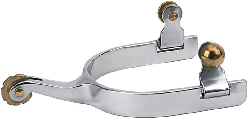 Women's Roping Spur with Plain Band (2 pack) Silver