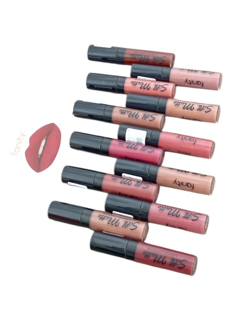 FANITY Vanity 12pcs Liquid Lipstick Set Multicolor - Image 3