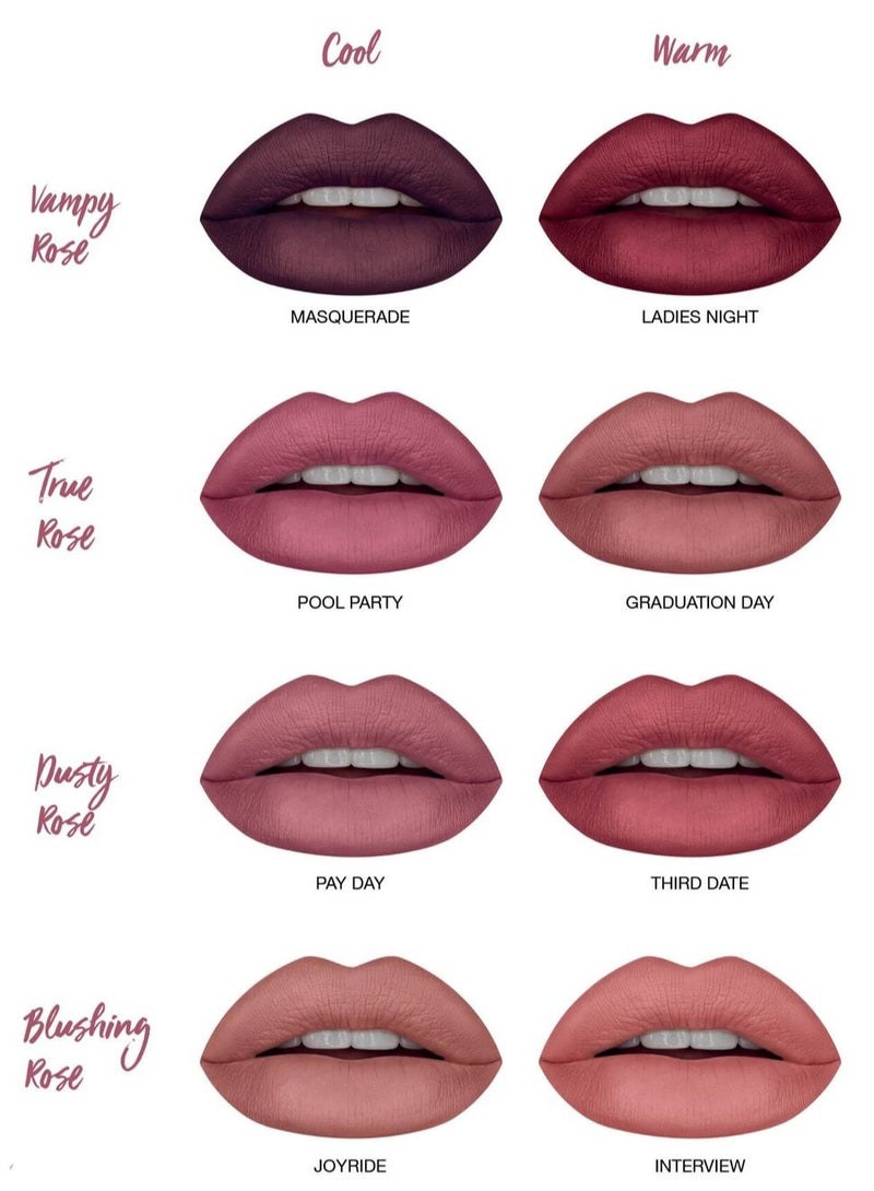 FANITY Vanity 12pcs Liquid Lipstick Set Multicolor - Image 5