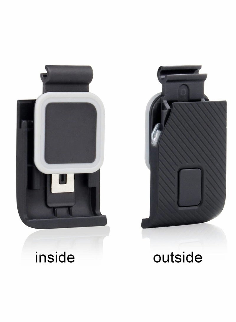 Captaintech Replacement USB Side Door Cover for GoPro Hero 5 Black Hero 6 Black USB-C Side Door Cover Repair Part Accessory - Image 2