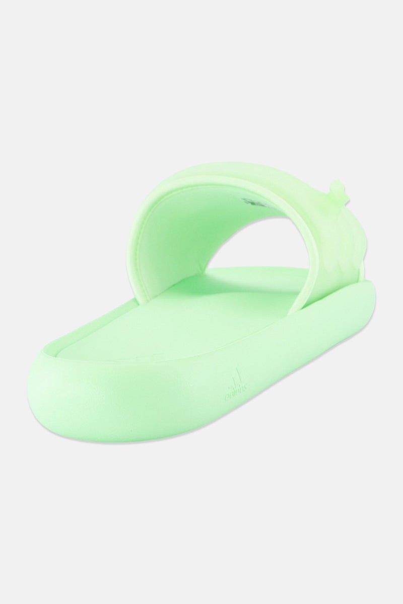 Adidas Men Adilette Zplaash Slip On Slides, Lime Green - Image 3