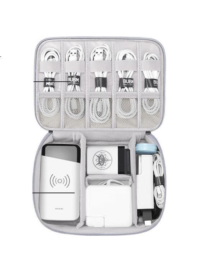 Bubm Cable Storage Bag, Power Box, Multifunctional Charging Cable, Travel Portable, Digital Accessories Organizer, Accessory Pouch - Image 2