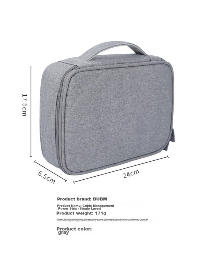 Bubm Cable Storage Bag, Power Box, Multifunctional Charging Cable, Travel Portable, Digital Accessories Organizer, Accessory Pouch - Image 2