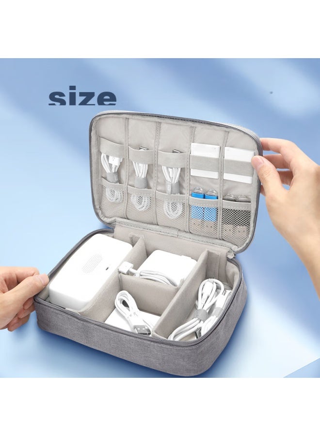 Bubm Cable Storage Bag, Power Box, Multifunctional Charging Cable, Travel Portable, Digital Accessories Organizer, Accessory Pouch - Image 3