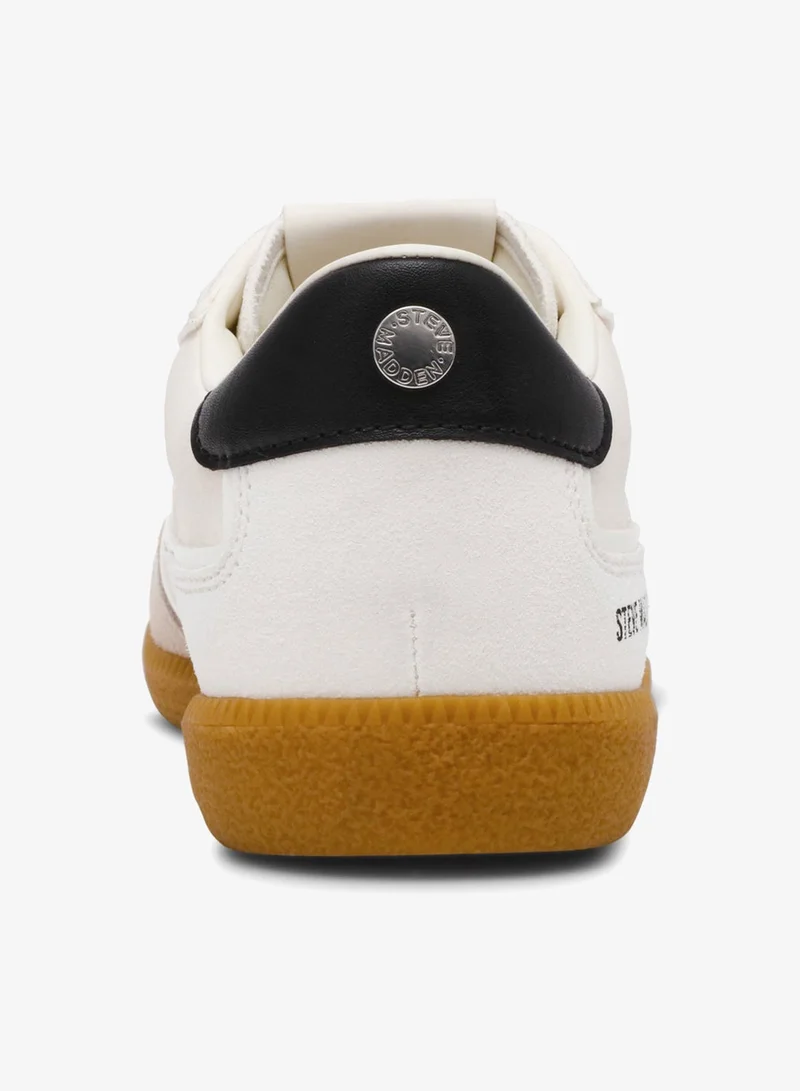 STEVE MADDEN  Augustine Wht/Black Sneakers for Women | Best Price UAE