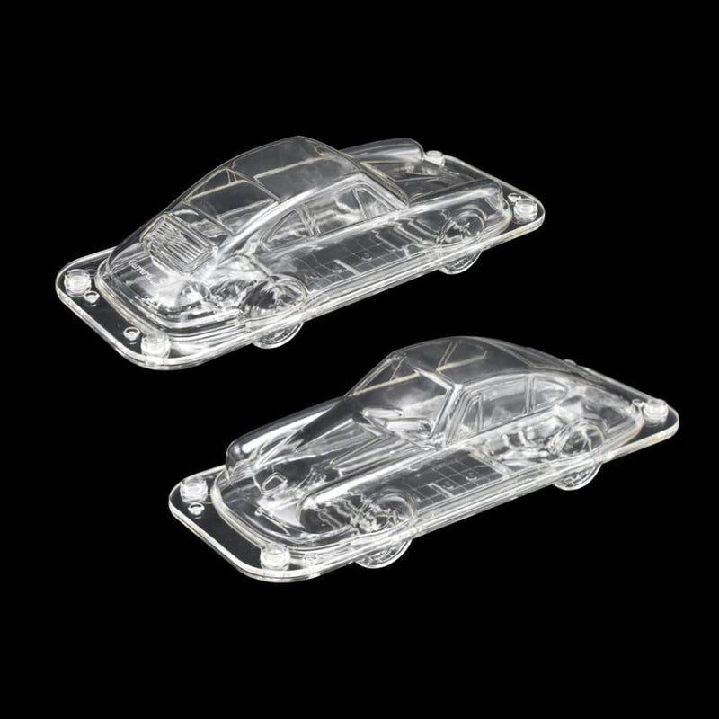 TUKE 10.4'' x 4.24'' x 2.6'' Large Size Car Chocolate Molds Vintage Sports Car Cake Decorating Fondant Mold 3D Plastic Retro Roadster Mould for Cake Topper Decorating  Fondant  Candy  Plaster of Paris - Image 2