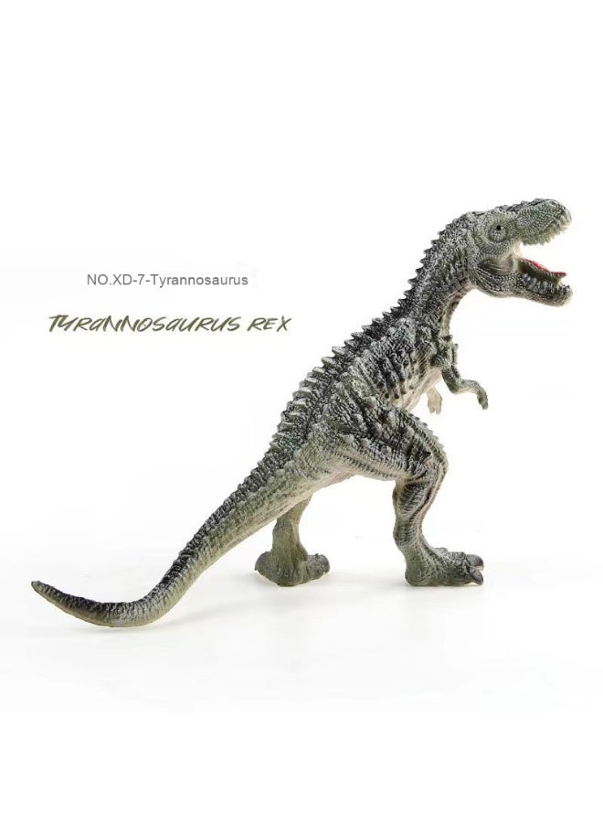 NIBEMINENT Children's Realistic Dinosaur Toys - T-Rex, Triceratops, Stegosaurus, and More Animal Figures