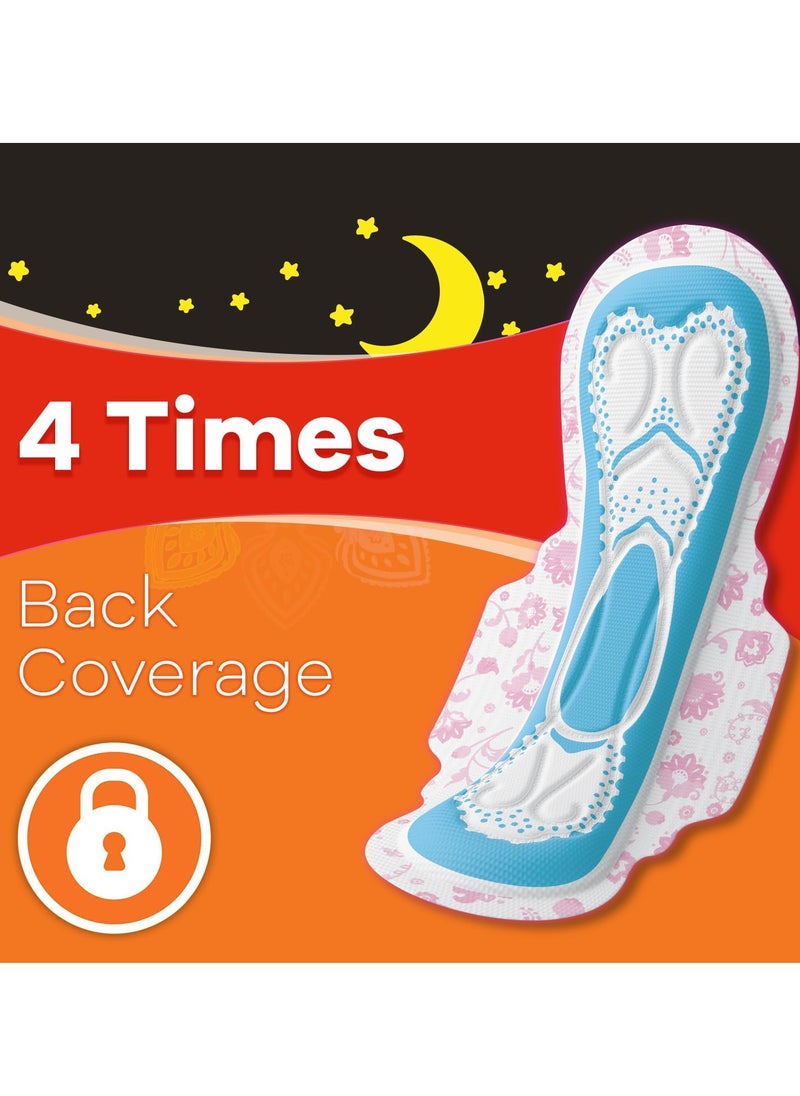 Whisper Whisper Ultra Overnight Sanitary Pad For Women With Wings - XXl, 40 Pads  - Image 4