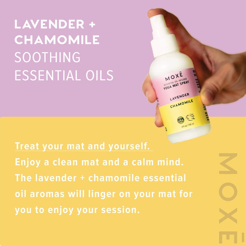 MOXE Yoga Mat Cleaner  4 Ounces (Lavender Chamomile & Rosemary Lemon  1 Each) - Image 5