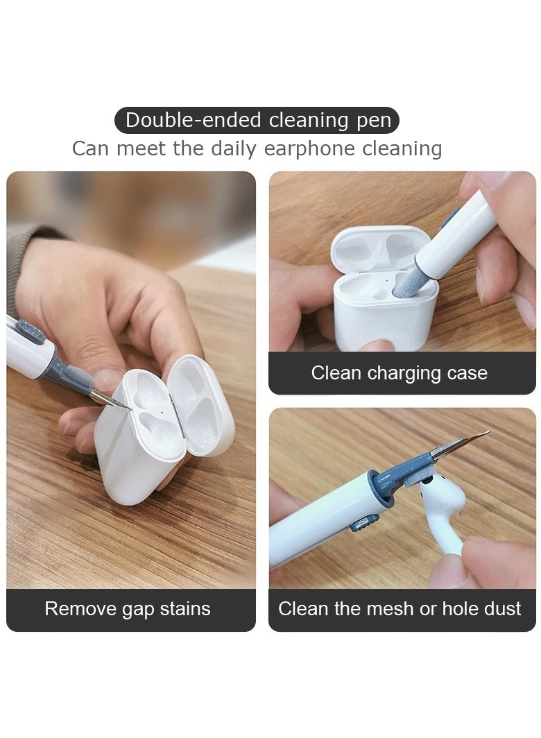 Soft Silicone Protective Case Cover for AirPods 4 with Cleaner Kit and Keychain - Image 5