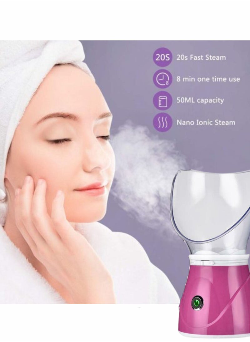Osenjie - Face Steamer,Beauty Nymph Spa Home Facial Steamer Sauna Pores and Extract Blackheads, Rejuvenate and Hydrate Your Skin for Youthful Complexion- Face Steaming Skincare,Deep Cleanse SPA ,Fits men & wome - Image 1