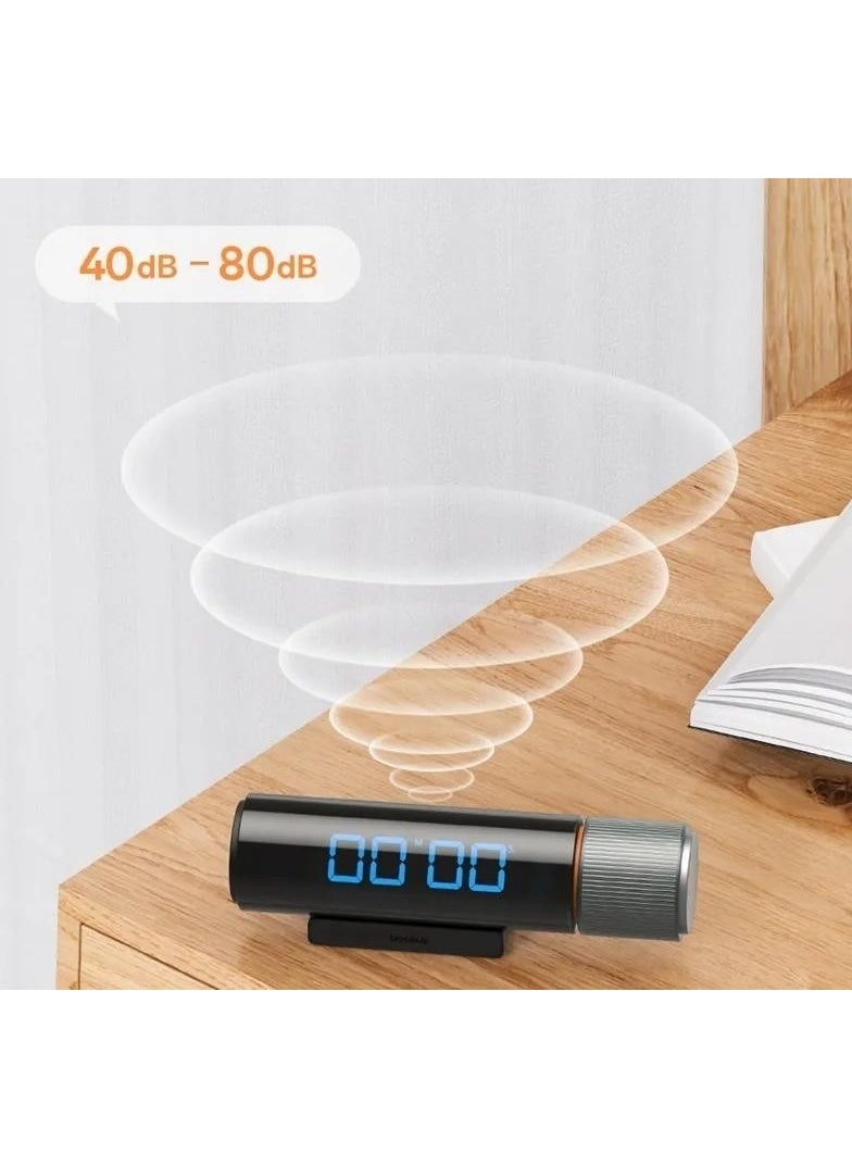 Baseus - Rechargeable Alarm Digital Timer Stopwatch Timer Clock Sports Meeting Lesson Time Measurement - Image 1
