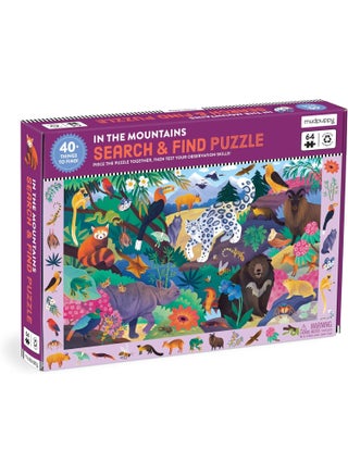 Mudpuppy in The Mountains — 64 Piece Search & Find Puzzle Jigsaw Puzzle Featuring Diverse Himalayan Mountain Animals and Over 40 Hidden Images to Find for Ages 4+ - pzsku/ZAB8622946823C8B914C8Z/45/1746875191/1aa6de09-a5a0-495d-afcc-b0c36761f129