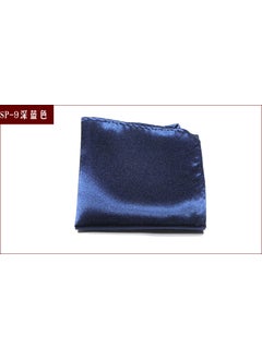 Generic Mens Formal Pocket Squares Solid Colors SP-9 Navy 