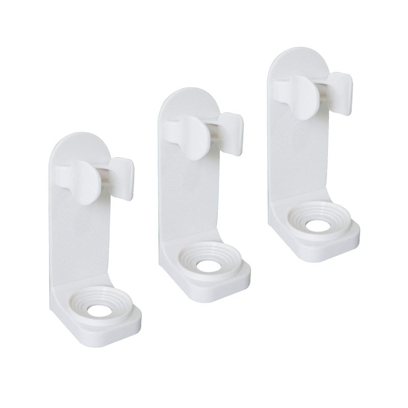Andiker Electric Toothbrush Holder Wall Mounted SpaceSaving Tooth Brush Stand to Keep Drying 3 pcs