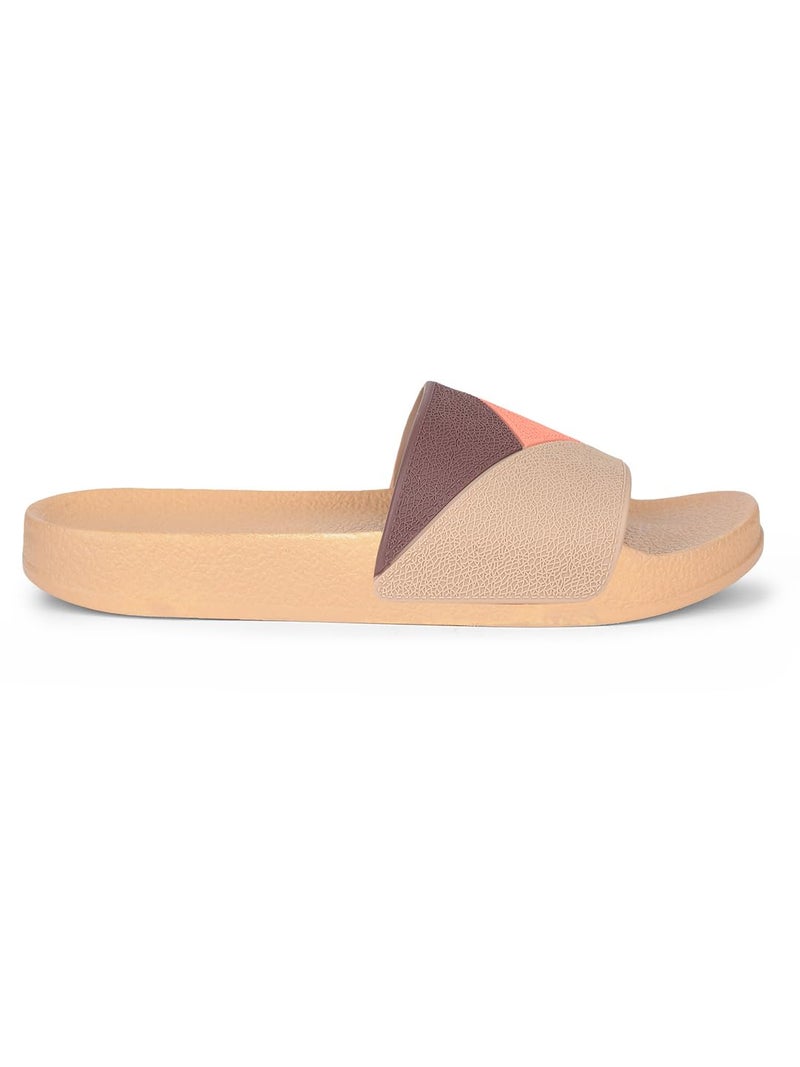 Bata Ivy Women's Beige Flip Flops - 4 UK (5728881) - Image 2