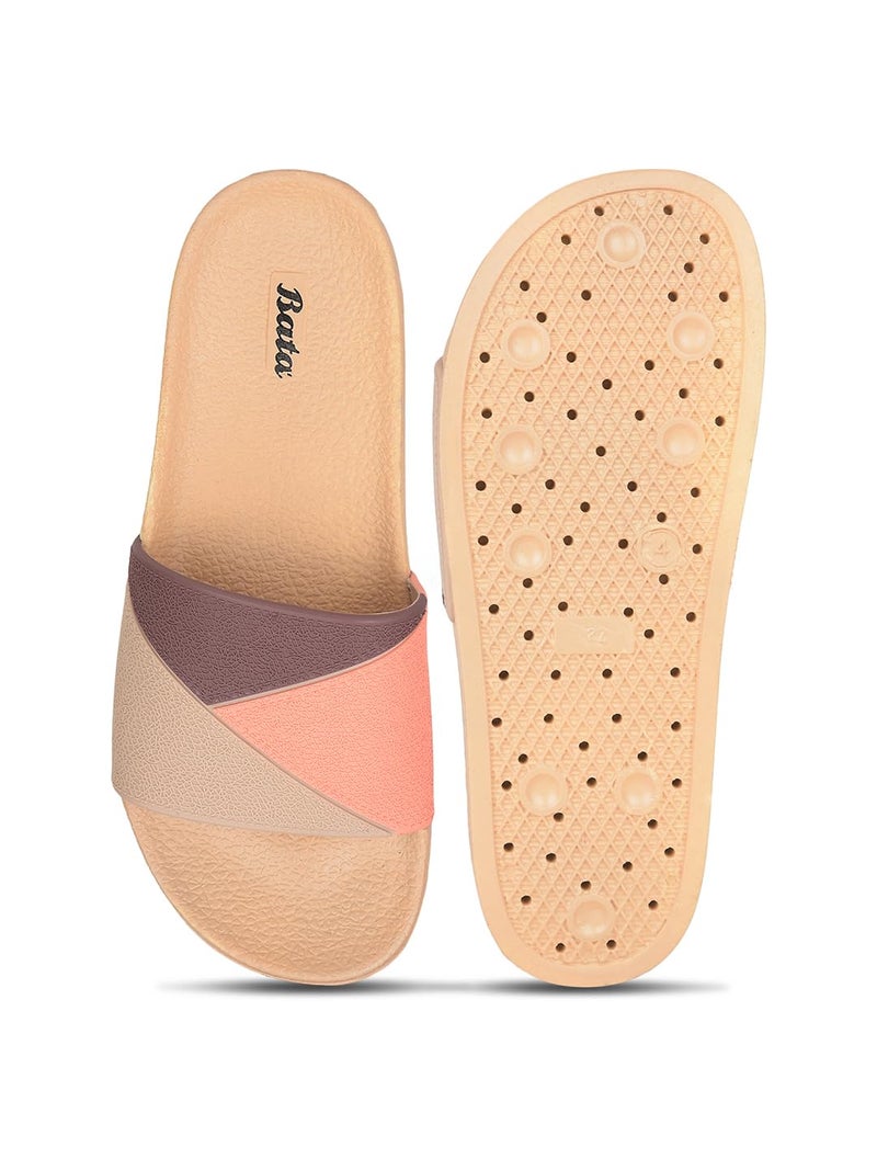 Bata Ivy Women's Beige Flip Flops - 4 UK (5728881) - Image 4